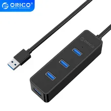 ORICO Bus Powered USB 3.0 With VL812 Chipset 4 Port HUB For Laptop/Ultrabook - Black (W5PH4-U3)
