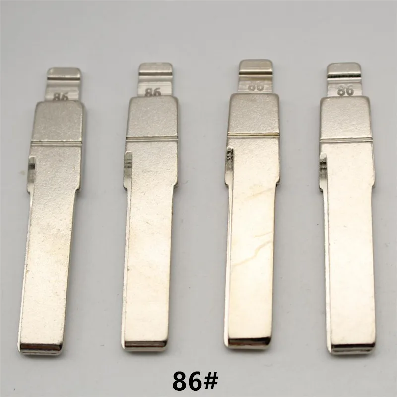 

XIEAILI OEM 50 шт. 86 # металлический флип KD полотно дистанционного ключа для Vw Passat/Polo/Bora/Lavida/Sagitar Mid Slot K352