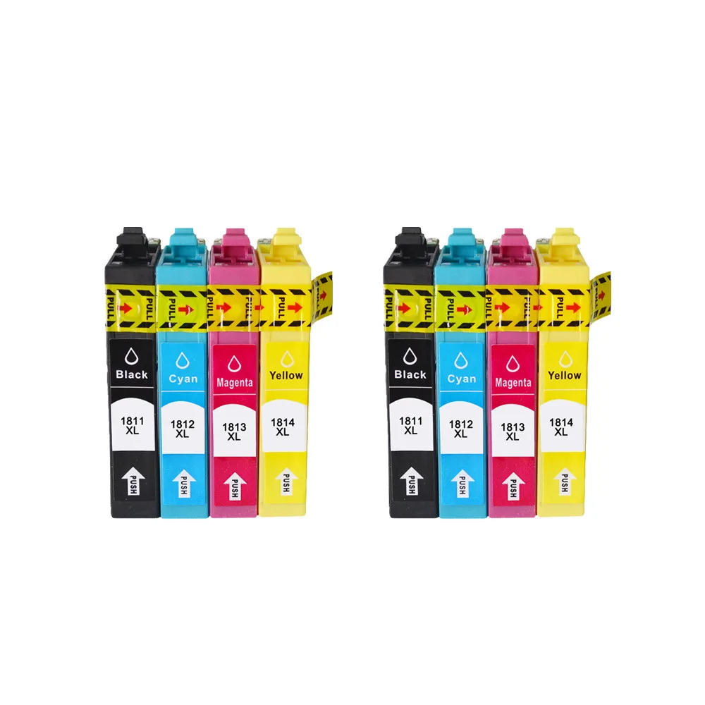 2SET T1811XL 18XL чернильный картридж 1811 1811XL совместимый для Epson Expression Home XP XP-30/102/202/205/302/305/402 принтера - Цвет: 2SET