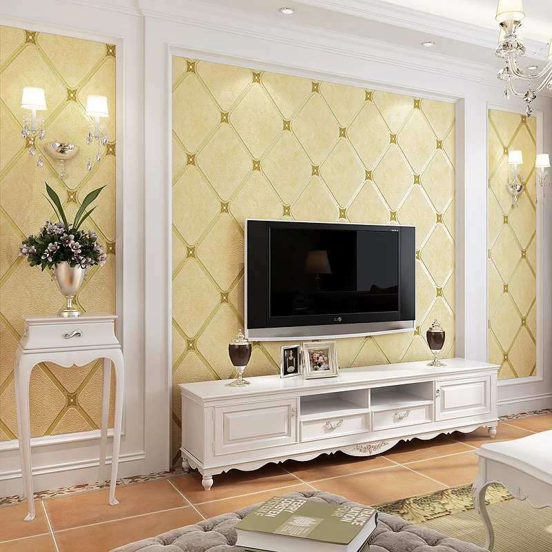 

Luxury High Grade Black Gold Luxury Embossed Texture Metallic 3D Damask Wallpaper for Wall Roll Non-woven Fabric Wall Paper