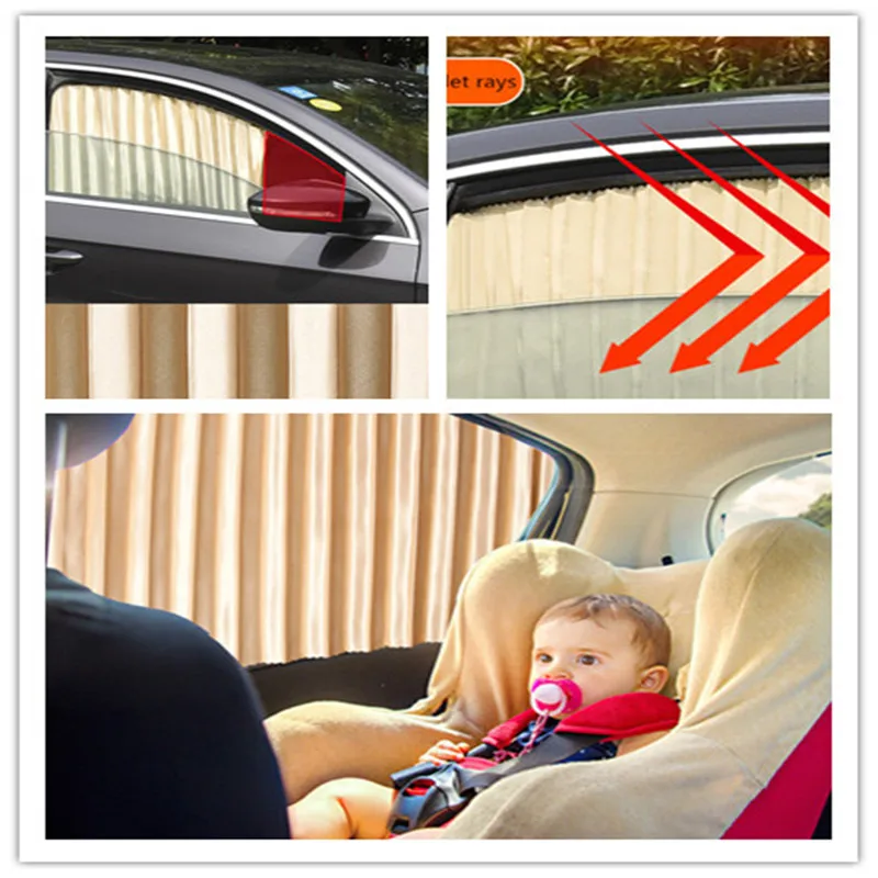 Najtaniej 1 para osłona przeciwsłoneczna do samochodu satin parasol magnetico track adsorpcja osłona przeciwsłoneczna do samochodu krem do opalania zasłony samochodowe