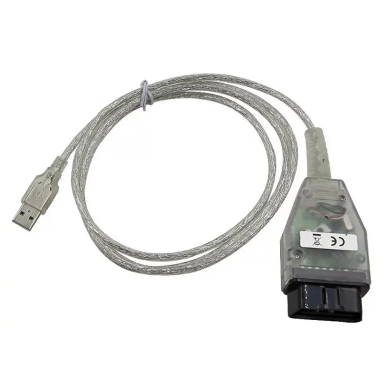 INPA для BMW K+ DCAN переключатель FTDI FT232RQ чип OBD OBD2 диагностический инструмент INPA K+ CAN USB диагностический сканер с переключателем - Цвет: Белый