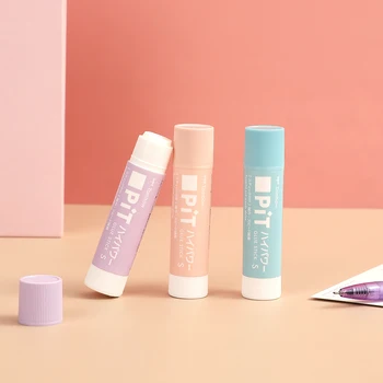 

JIANWU 1pc TOMBOW Limited Smoky Macaron Color High Viscosity Scented Solid Glue Creative Office Supplies Back To School