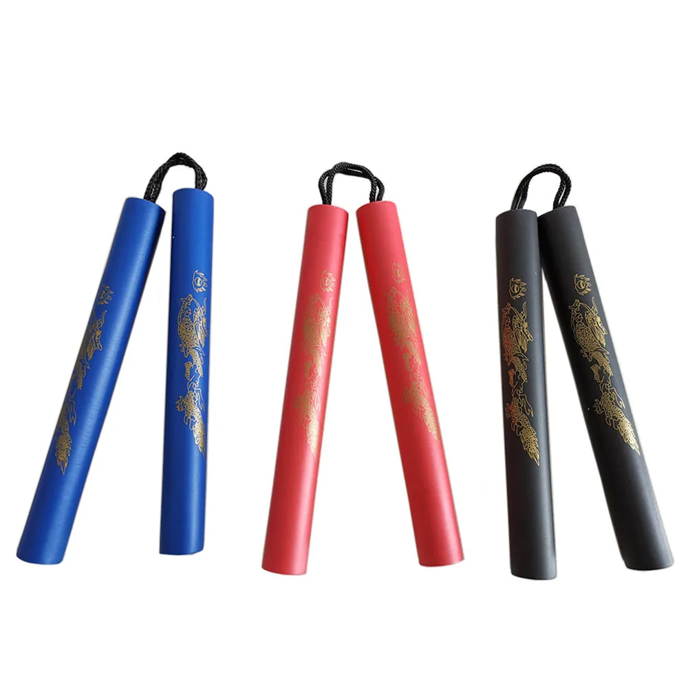 Nunchucks Martial Arts Foam Sponge Training Nunchucks Rope Plastic Nunchakus For Kids Beginner Practice And Training ヌンチャク Martial Arts Products Aliexpress