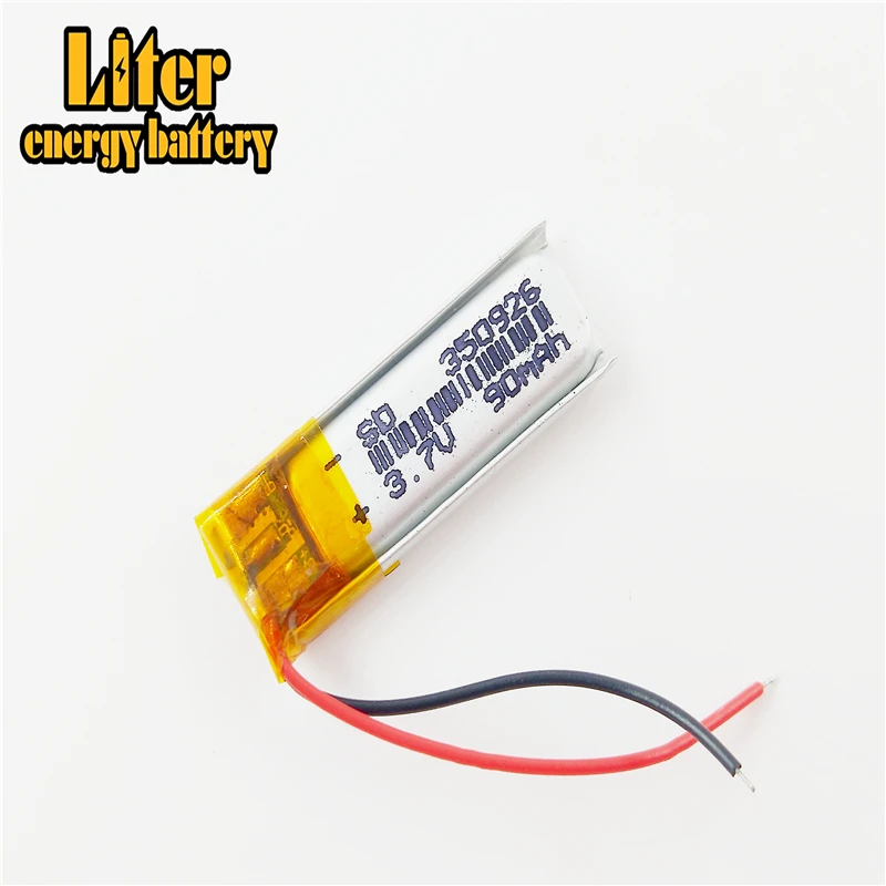 3 7 V полимерная литиевая батарея 350926 90MAH маленькая игрушка MP4 MP3 bluetooth-гарнитура