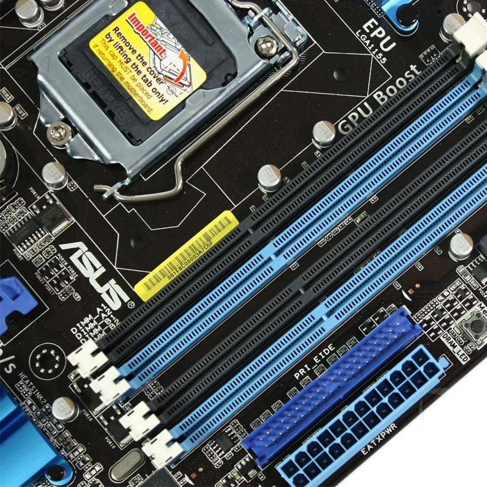Asus P8H67-M EVO модель Intel H67 Оригинальное б/у настольное гнездо для материнской платы LGA 1155 Core i7/Core i5/Core i3 DDR3 32G uATX