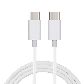 

100W USB Type C Fast Charging Cable Cord E-mark Chip DC Power Adapter Connector Converter for Macbook Lenovo Asus Laptop Charger