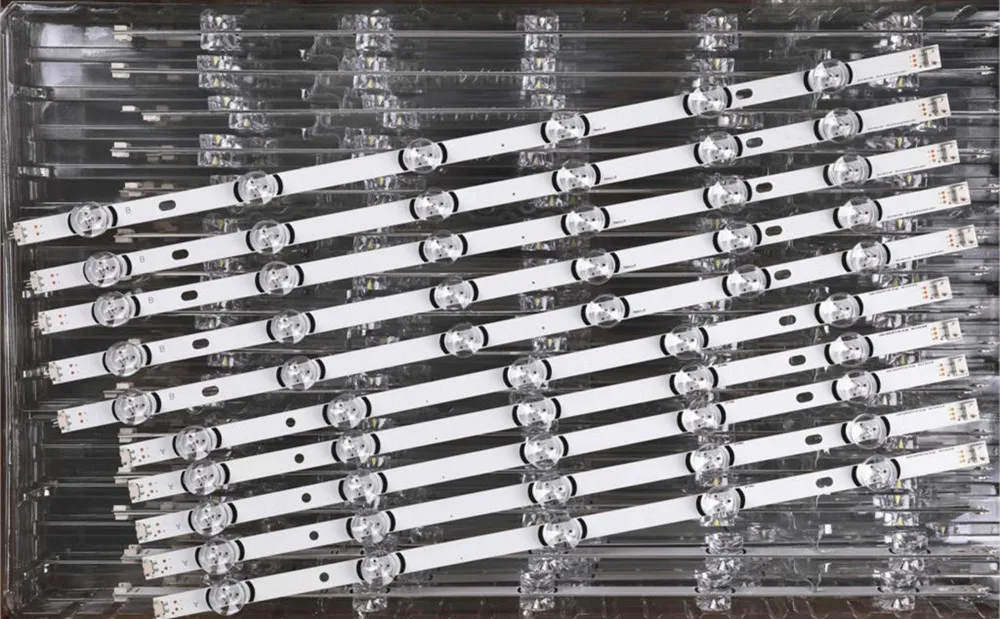 

10sets=100pieces LED strip for LG Innotek DRT 3.0 55"_A/B Type Rev01_140107 55LB650V 55LB5900 55LB 6916L 1833A 1834A 1989A 1990A