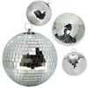 Thrisdar Dia25CM 30CM Sliver Rotating Glass Disco Mirror Ball With Remote RGB Beam Pinspot Spotlight party Wedding Stage Light ► Photo 2/6