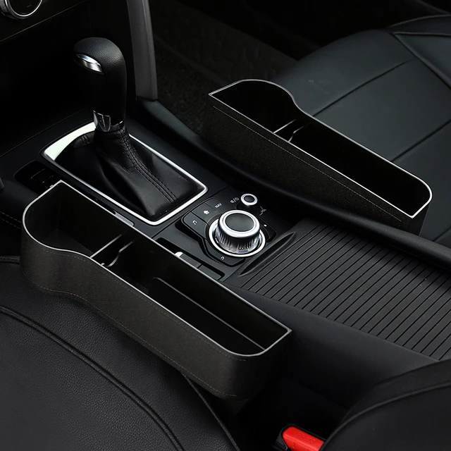 Car Seat Organizer Crevice Storage Box Car Organizer Gap Slit Filler Holder  For Wallet Phone Slit Pocket Auto Car Accessories - AliExpress