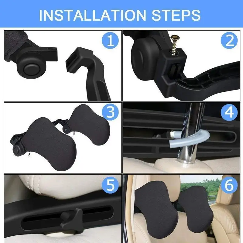 Adjustable автомобильное сиденье подголовник подушка для головы Поддержка Отдых, сон подушка для детей и взрослых