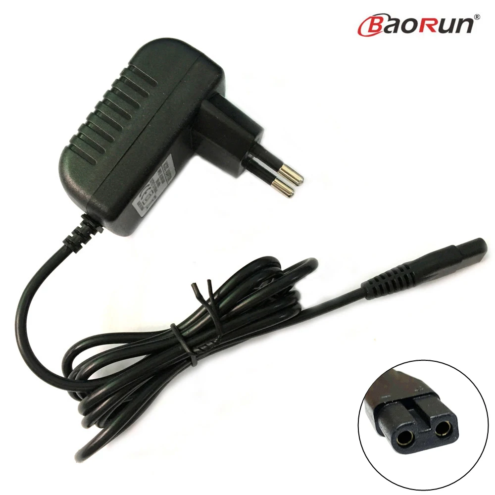3V/5V Power Adapter for BaoRun 938/X5/X6/X7/A6S/A8S/T2/T3 Professional Hair Trimmer Clipper European/U.S.A Charger Plug hair clipper hair trimmer