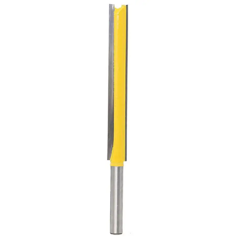 

8Mm Shank-1Pcs,Cnc Solid Carbide Milling Cutter,Woodworking Router Bit,Engraving Wood Tool,2 Flutes Straight Bit,Trimming Knife