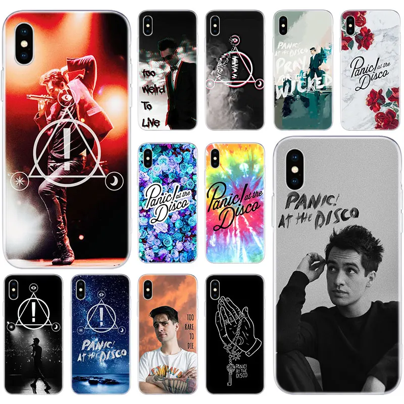 Горячая Panic At The Disco полосы Мягкий силиконовый чехол для Apple iPhone 11 Pro XS MAX X XR 7 8 Plus 6 6s 5