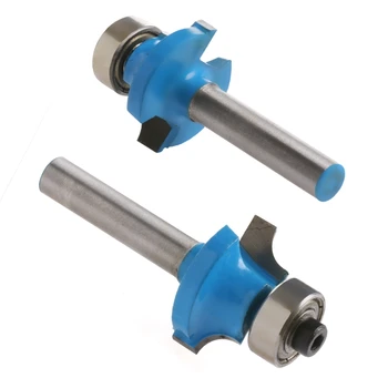 

1PC 3/8 Radius 1/4 Shank Round Over Beading Edging Router Bit Woodworking Tool