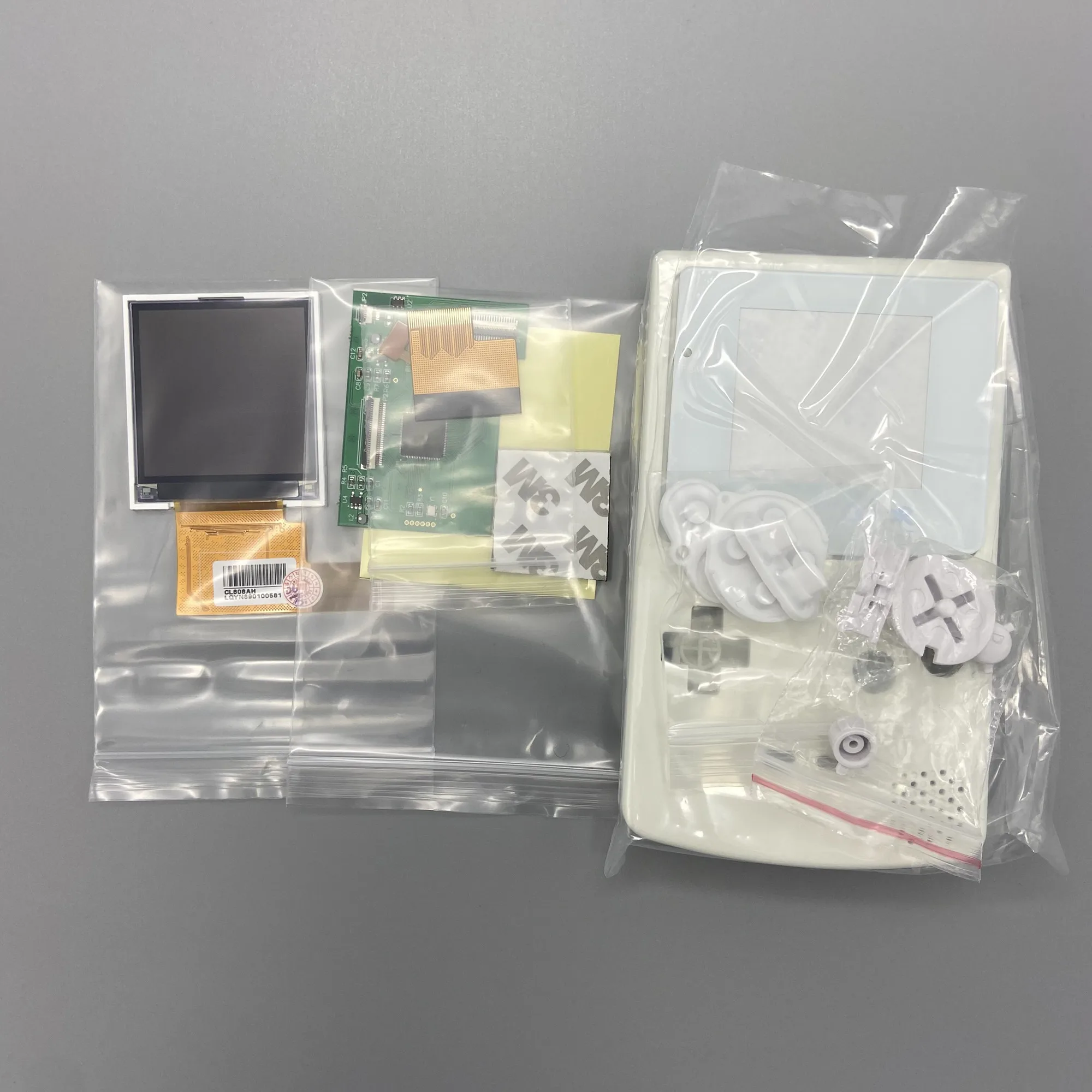 2.2 inches GBC high brightness LCD and new shell for Gameboy Color，GBC LCD screen