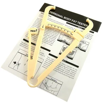 

200pcs Personal Measure Body Fat Loss Tester Caliper Keep Slim Fitness Clip new DHL