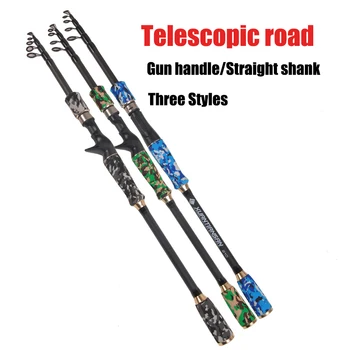 

1.8 M-3.0M Carbon Surf Rod New High Quality Travel Telescopic Fishing Rod Hand Portable Fishing Lure Rod Ocean Casting Rod