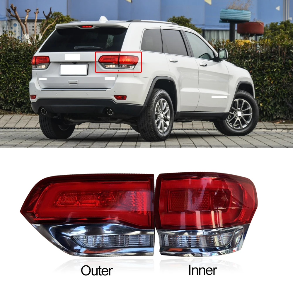 CAPQX для Jeep Grand Cherokee- задний тормоз светильник задний светильник хвост светильник taillamp задний фонарь фары