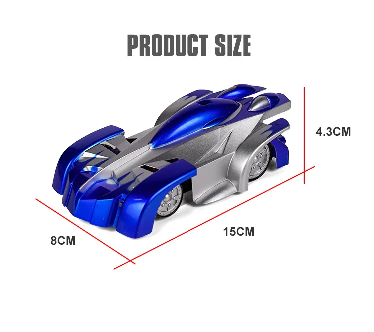 Dropshopping Новый стены машины-внедорожники дистанционное управление RC гоночный автомобиль антигравитационный потолок вращающийся трюк