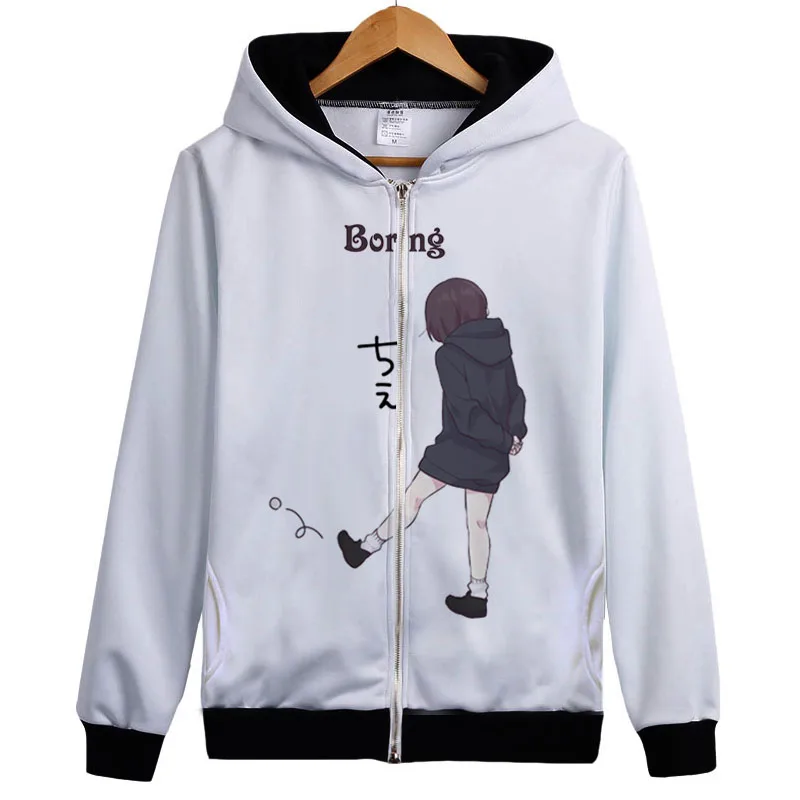 10 Menhera chan Hoody Japan Anime Menhera chan hoody coat Cute Expression Menhera-chan Lovely Funny Custom Cosplay hoody jacket - Цвет: 10