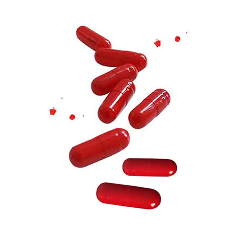 Протез вампира 4/набор капсула крови Зубы набор реквизит для макияжа Хэллоуина