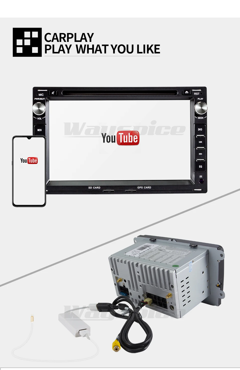 Wayspice android 9,0 автомобильный dvd для старого VW PASSAT B5 B6 Transporter T4/T5 Bora Passat Mk5 Golf Mk4 Polo Jetta