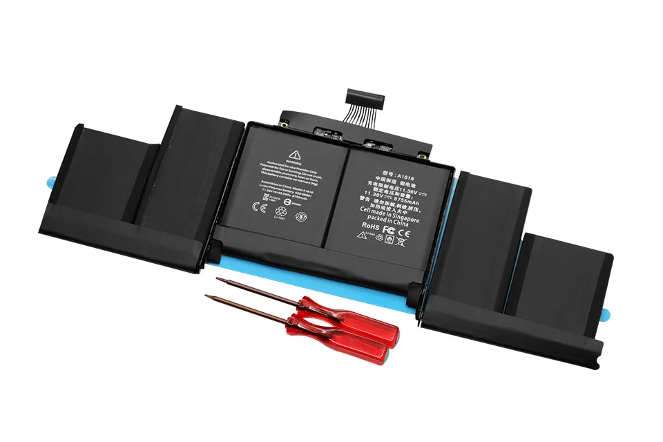 Golooloo 11,36 V 8755 мА/ч, A1618 ноутбук Батарея для Apple MacBook Pro 1" retina A1398 ноутбука версия с инструментами