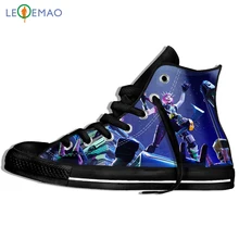Пользовательские логотип изображение печати Спортивная обувь дизайн для мужчин игры Battle Royale Harajuku стиль холст Zapatos De Mujer уличная