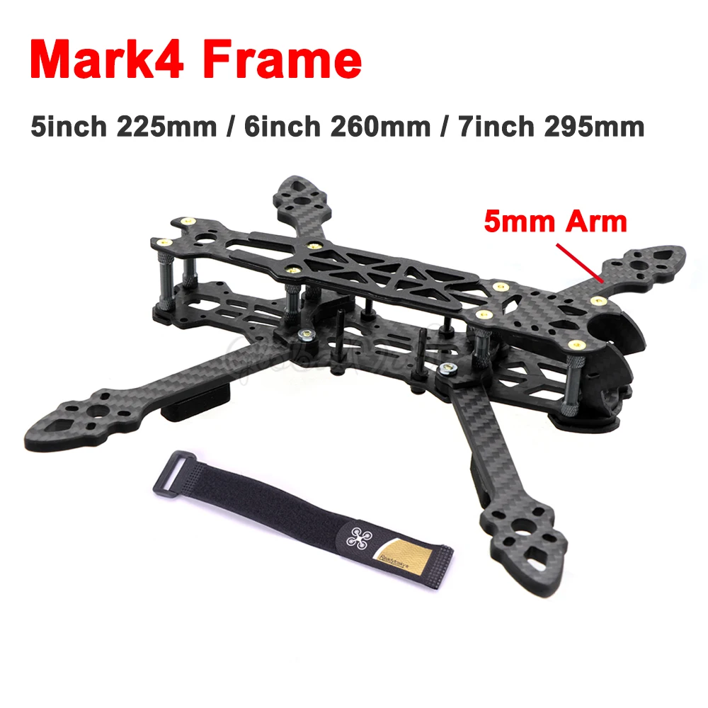 Mark4 Mark 5 дюймов 225 мм/6 260 мм/7 295 мм с рычагом FPV гоночный Дрон Радиоуправляемый