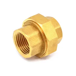 Brass Plumbing Fittings Movable Joint Water Tank Fittings 1/4