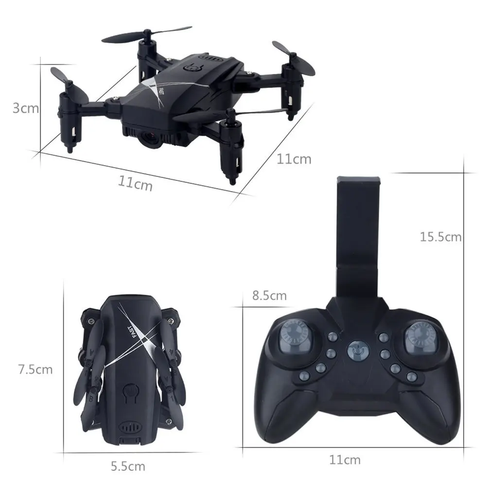 LF602 2,4G мини FPV складной Радиоуправляемый квадрокоптер Дрон самолет с 720P HD Wi-Fi камера жесты селфи удержание высоты