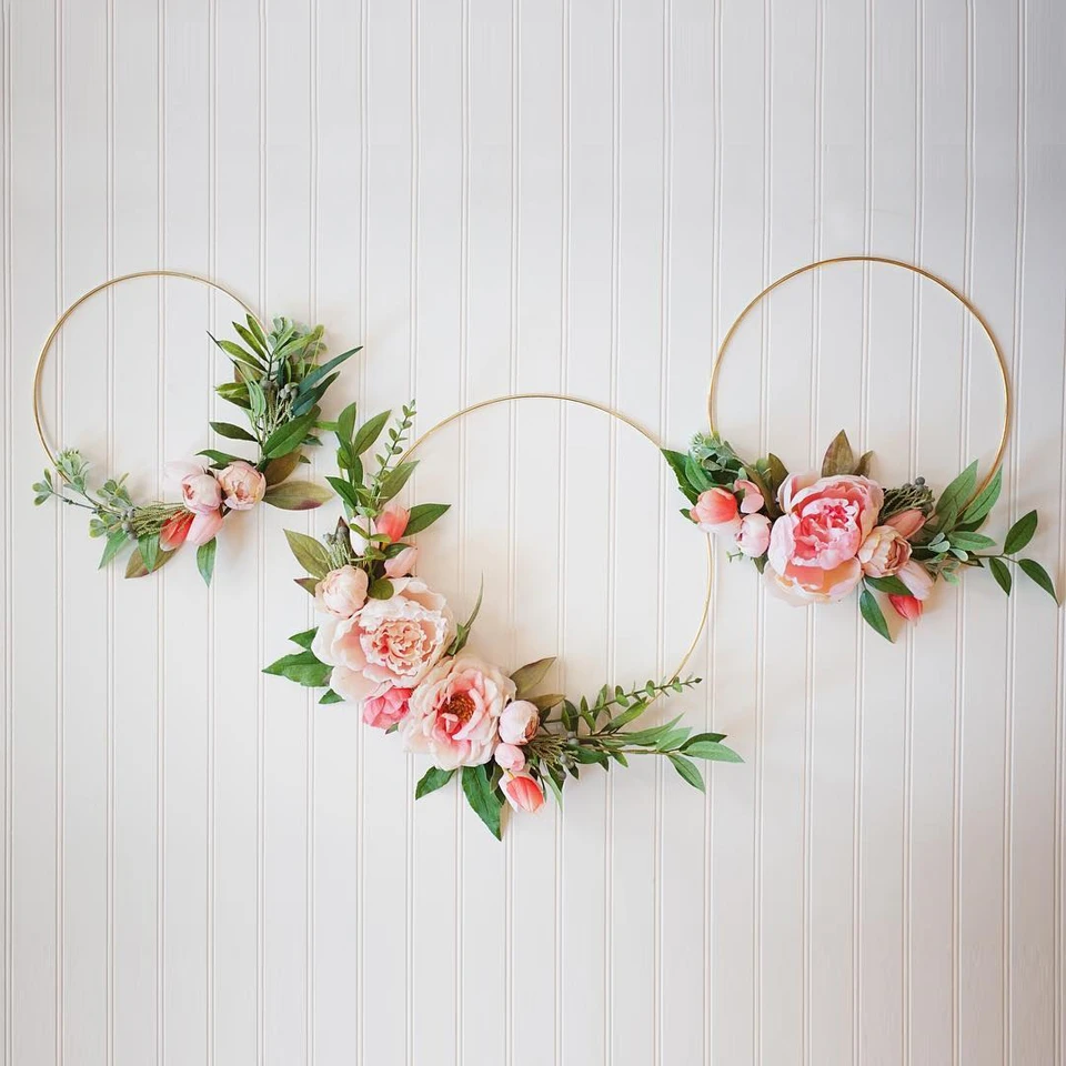 5 Pièces/set Matériel De Guirlande De Bricolage À Corde De Fleur De Tête De  Rose Simulée Pour La Décoration De Salle De Fête D'anniversaire De Mariage  De Mise En Page Du Site