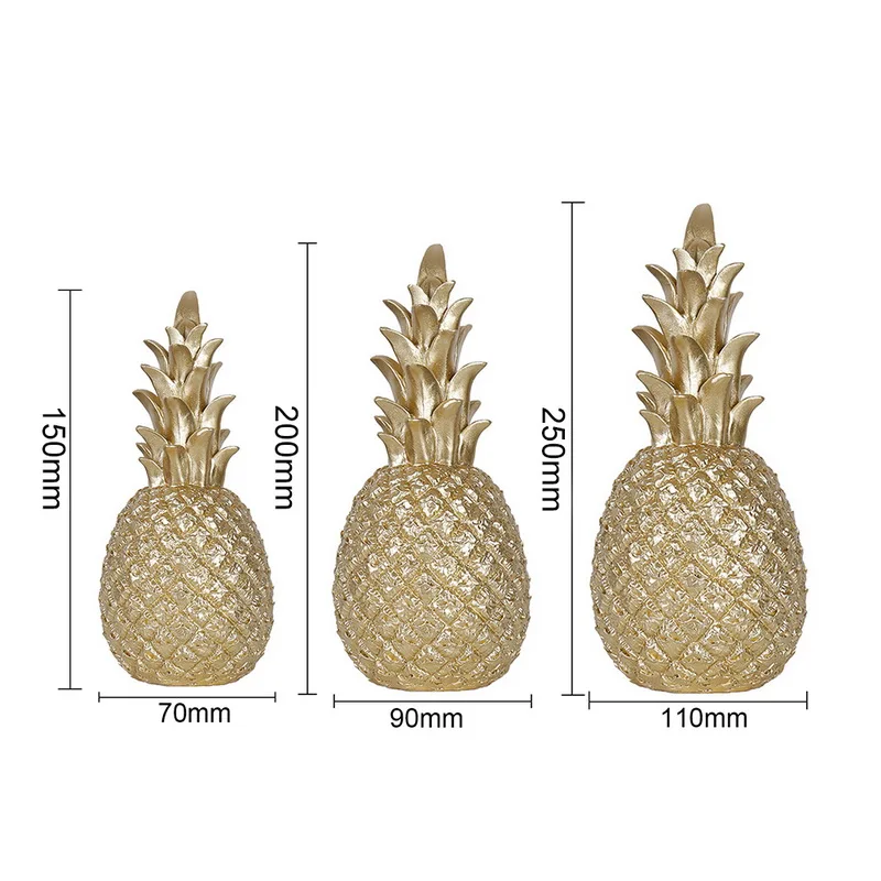 Скандинавское Инс креативное золотое украшение в виде ананаса Гостиная ТВ шкаф настольные украшения для дома Sccessories мебель для спальни