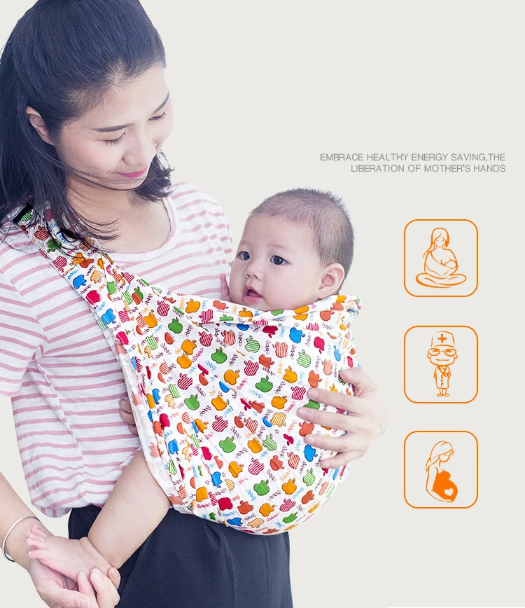 

Ergonomic Infant Slings Baby Carrier Slings Wrap Baby Backpack Carrier Newborn Breastfeeding Support Cloth Kids Kangaroo