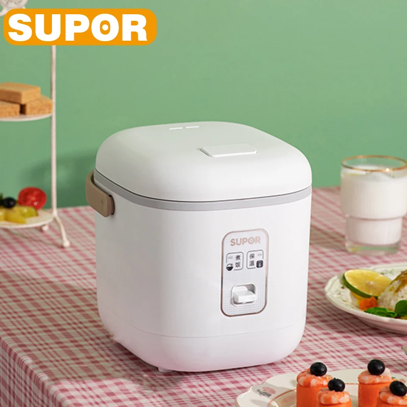 Rice Cooker 4 Cups Uncooked, 1.2L Portable Non-Stick Small Travel Rice  Cooker, One Button to Cook and Keep Warm Function - AliExpress