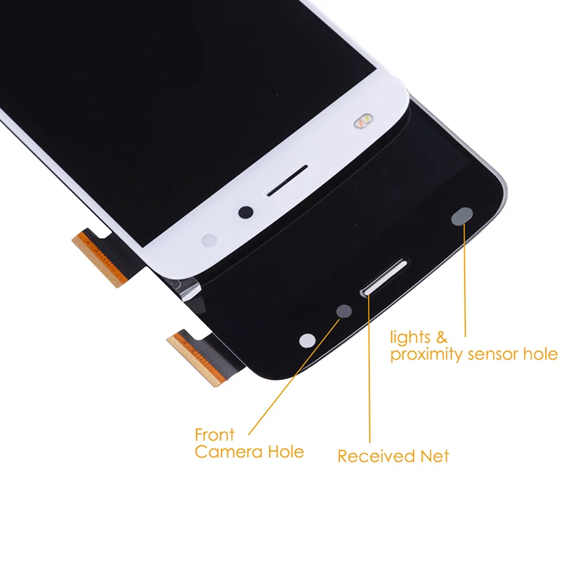 5 &quotAMOLED ЖК экран для Motorola Moto Z2 Play XT1710 01 07 08 10 дисплей сенсорный дигитайзер сборка