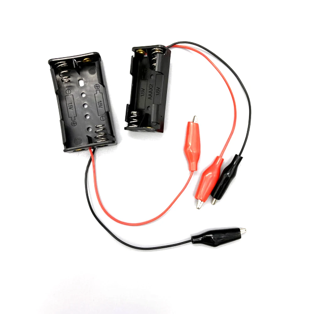 10Pcs Aa Aaa Size Power Battery Storage Case Box Holder Leads Clip Per Gameboy Per Gb Gbp Gbc Ngpc Mainboard Test Use