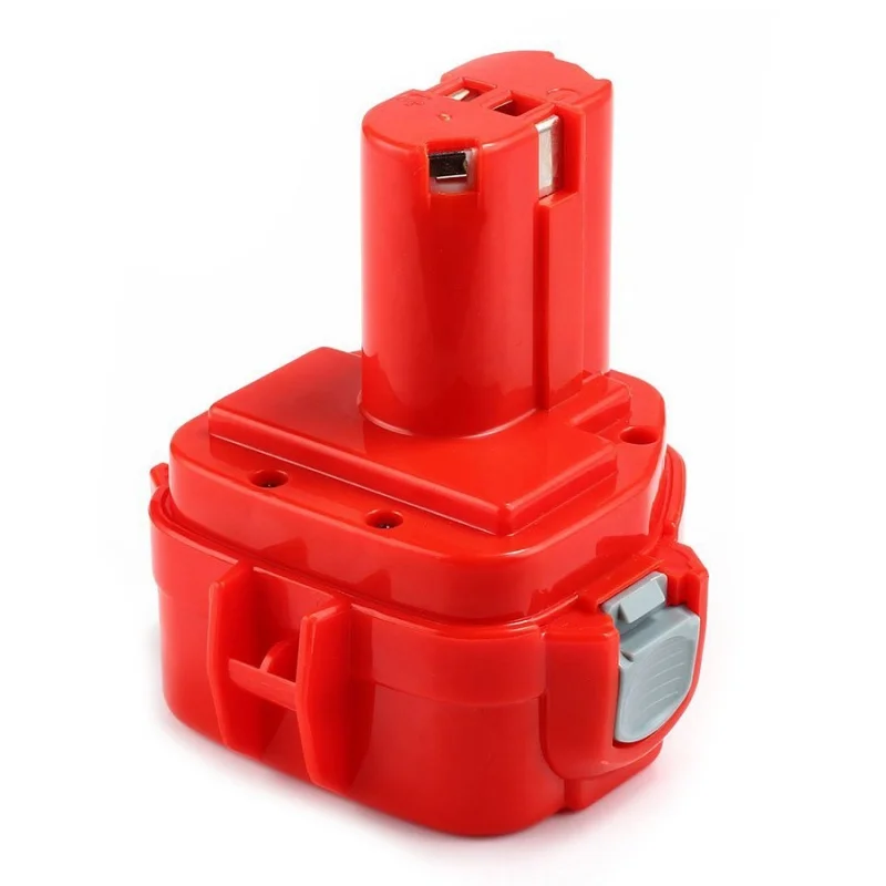 12V 1500 мА/ч, замена электроинструмента Батарея для Makita 1200 1220 1222 1233 1234 192598-2 192681-5 красных цветов