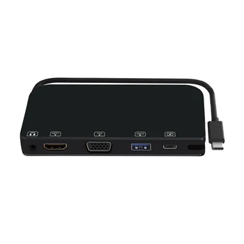 

Type-C to HD/VGA/Audio/USB 3.0/USB C Port Adapter Type-C Extender HD Multimedia Interface Converter Replacement for MacBook