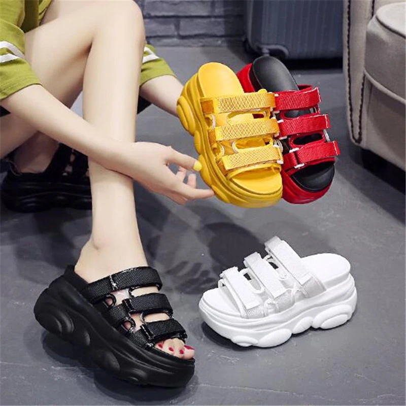 chunky platform slides