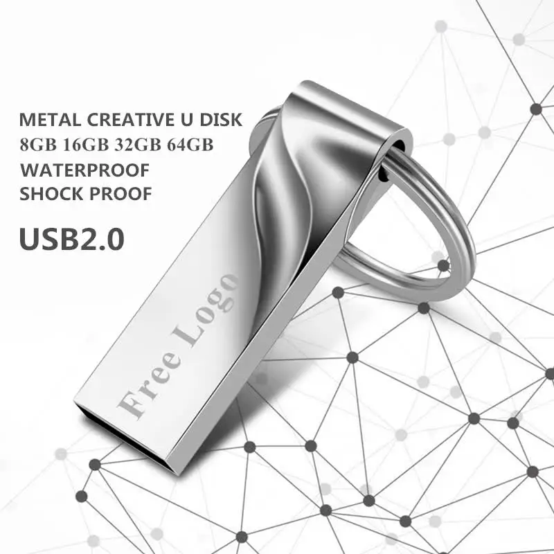 Супер мини usb 2,0 металлический флеш-диск 128 ГБ Usb флешка 64 ГБ флеш-накопитель 32 Гб Флешка 16 Гб Usb флеш-накопитель 8 ГБ флеш-карта памяти 4 Гб