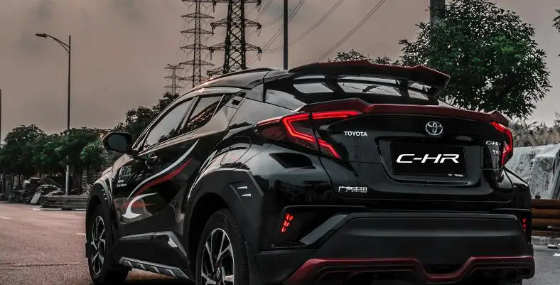 Спойлер на крышу для TOYOTA CHR 2018 2019 годов спойлер FD2 высококачественный материал ABS