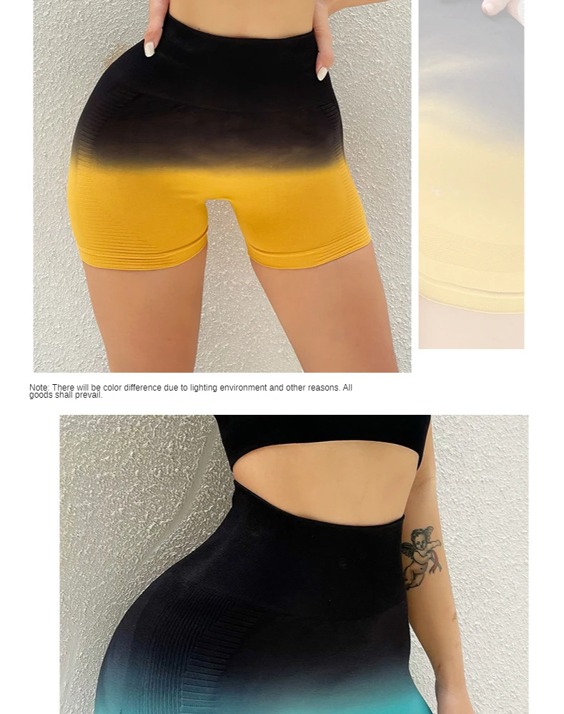 denim shorts Shorts Fitness Pants Women Summer Thin Hip Tight Height Waist Quick Dry Three Point Shorts Running Room Exercise Lower Wear soffe shorts