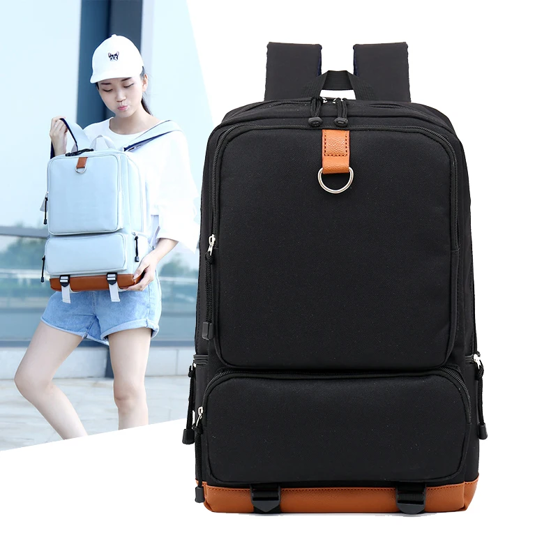 Women Backpack School-Bag Mochila Laptop Travel Teenage-Girls Brand Canvas for Casual