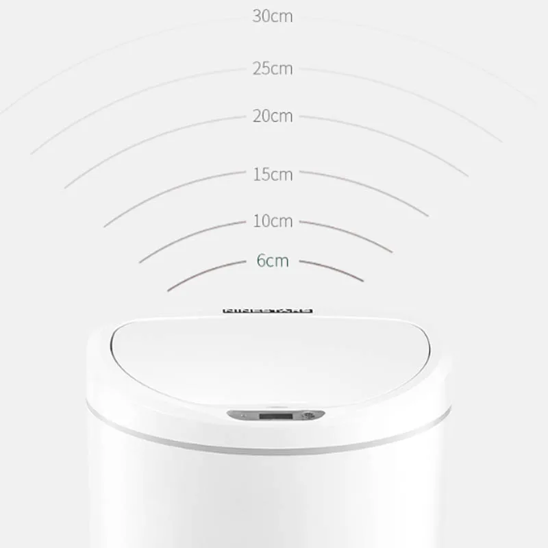 Original Xiaomi Mijia NINESTARS Smart Trash Can Motion Sensor Auto Sealing LED Induction Cover Trash 7/10L Mi Home Ashcan Bins