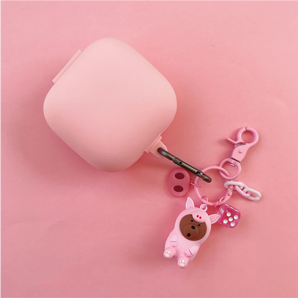 Cute Earphone Silicone Cover for Beats Powerbeats Pro Case Wireless Headphone Bag Bluetooth Earphone Accessories Anti shock Box