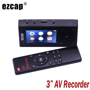 

Ezcap Audio Video Capture Converter AV Recorder VHS Tapes to Digital 8GB Memory 3" Screen for VCR DVD Camcorder Game Console