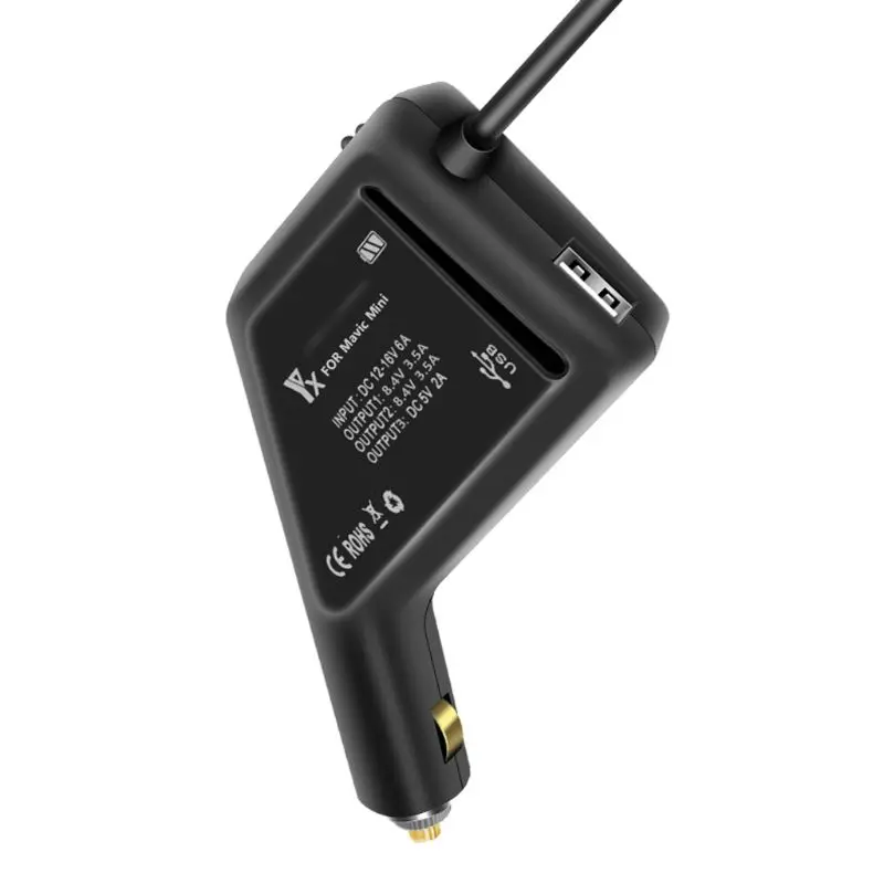 Buy Car USB Charger Adapter For DJI Mavic Mini Battery Remote Controller Phone GPS