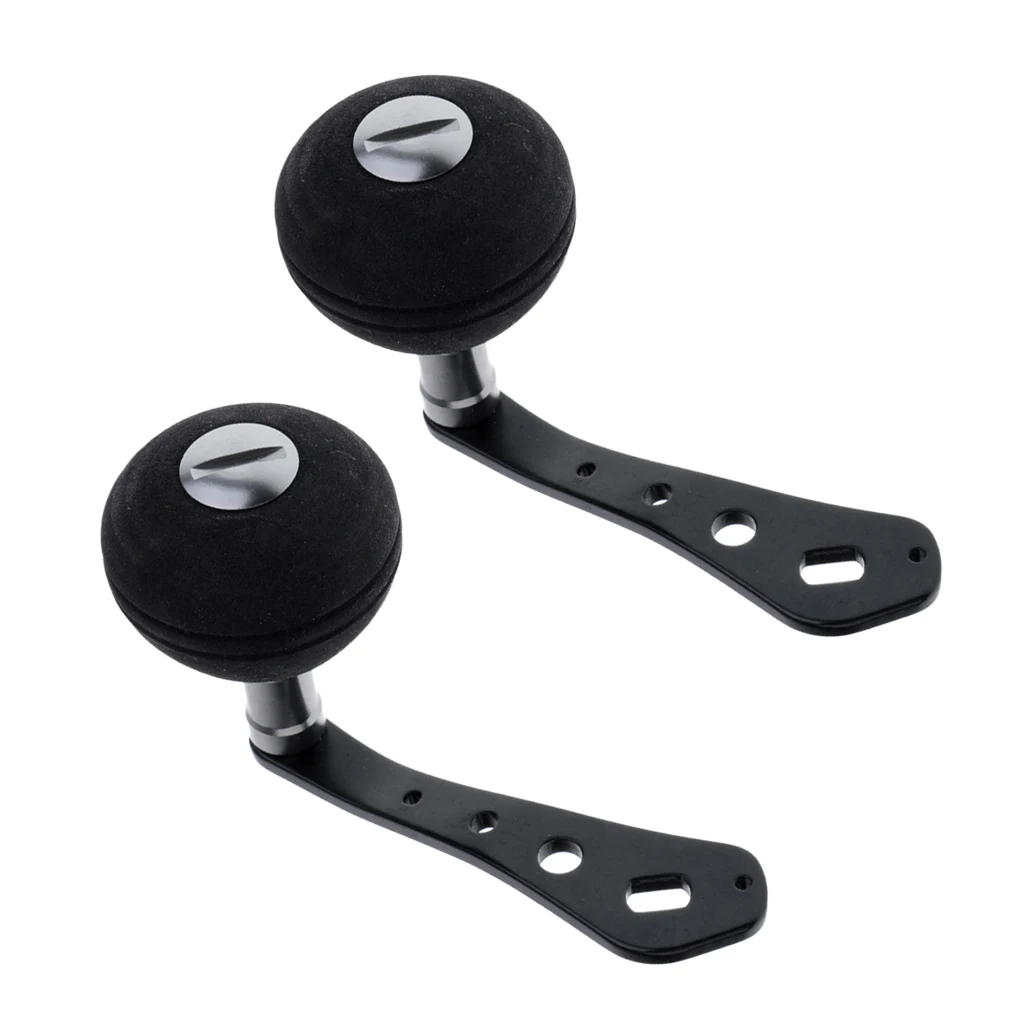 

2 Pieces, Non-slip Grip, Fishing Reel Handle, with Knob, DIY for Reel